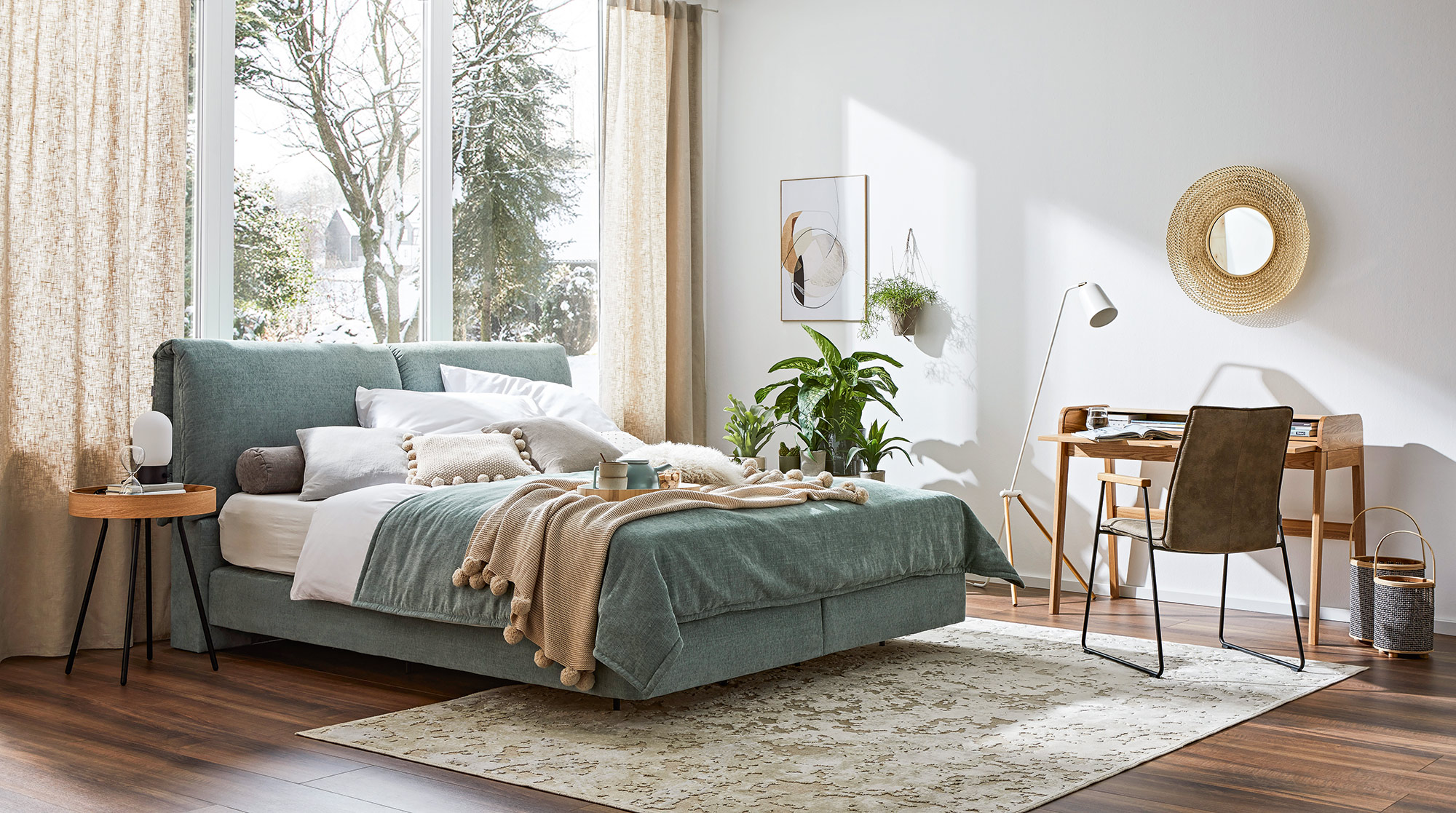 NATURA HOME Alpin Boxspringbett