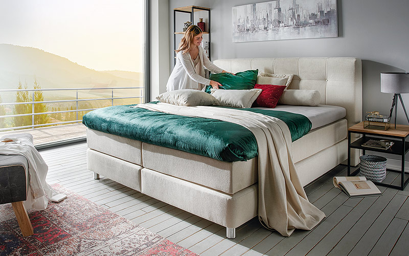 NATURA HOME Alpin Boxspringbett